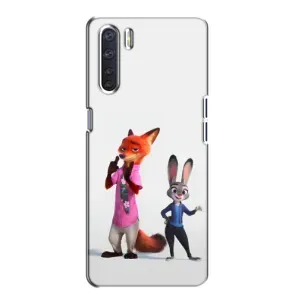 Силіконовий чохол з принтом Зоотрополіс для Oppo A91 (Джуді і Нік)