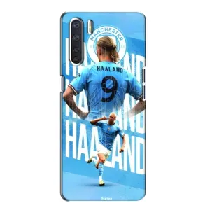 Чохли з принтом на Oppo A91 Футболіст (Erling Haaland)