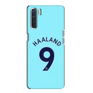 Чохли з принтом на Oppo A91 Футболіст (Ерлінг Холанд 9)