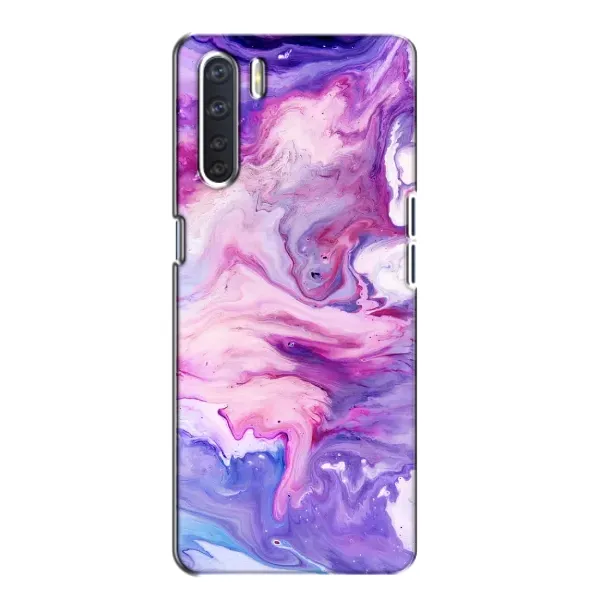 Чехол с рисунком «Фиолетовый мрамор» для OPPO A91 Чехол с рисунком «Фиолетовый мрамор» для OPPO A91