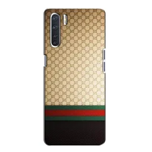 Чехлы Бренд GUCCI для Oppo A91 (Фон Гуччи)