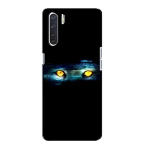 Чохли з зображенням різних тварин на Oppo A91 (Очі)