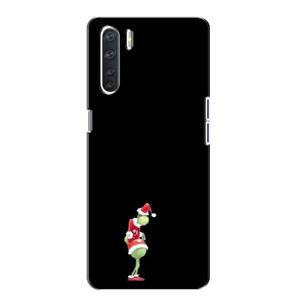Чехол с рисунком «Гринч на чорном» для OPPO A91 Чехол с рисунком «Гринч на чорном» для OPPO A91