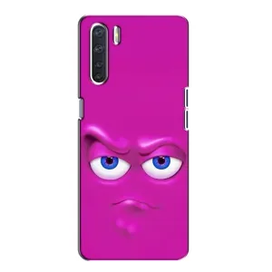 Чехол с рисунком «Хитрая мордочка» для OPPO A91