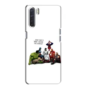 Чехол с рисунком «Иисус супергерой» для OPPO A91