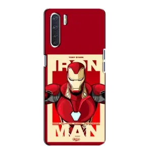 Чохол Супергерой Залізна Людина на Oppo A91 (Iron man)