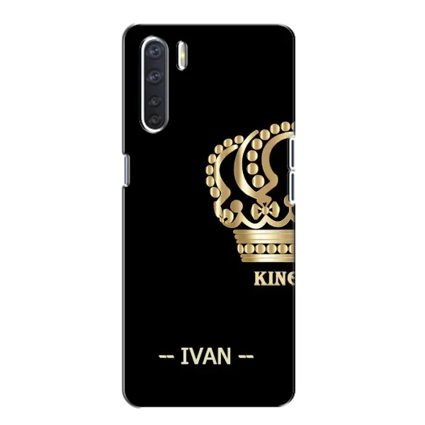 Чехол с рисунком «IVAN» для OPPO A91