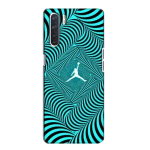 Силиконовый Чехол Nike Air Jordan на Оппо А91 (Jordan)