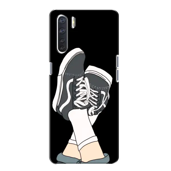 Чехол с рисунком «Кеды» для OPPO A91