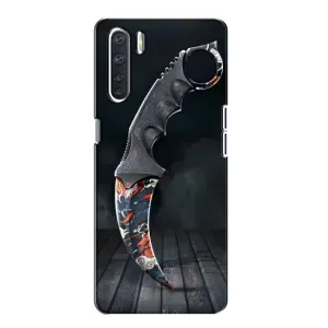 Чехол с рисунком «Кинжал КС ГО» для OPPO A91