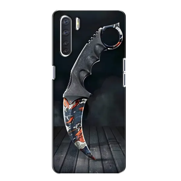 Чехол с рисунком «Кинжал КС ГО» для OPPO A91 Чехол с рисунком «Кинжал КС ГО» для OPPO A91