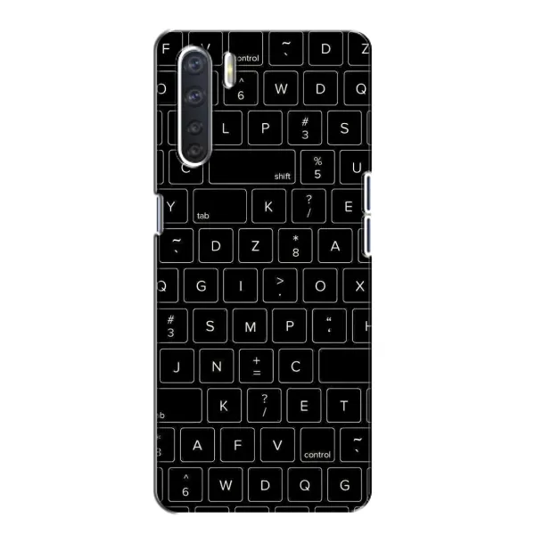 Чехол с рисунком «Клавиатура» для OPPO A91 Чехол с рисунком «Клавиатура» для OPPO A91