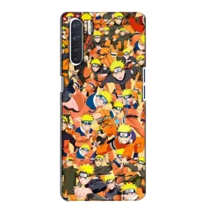 Чохли з принтом НАРУТО на Oppo A91 (Коллаж Наруто)
