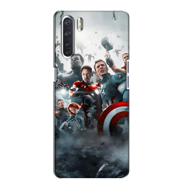 Чехол с рисунком «Команда марвел» для OPPO A91