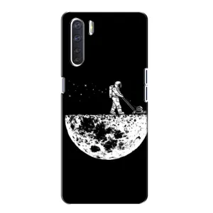 Силіконовый Чохол з принтом "Космонавти" на Oppo A91 (Космонавт)