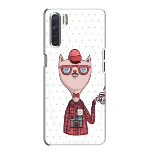 Чохол на тематику: Коти для OPPO A91 (Кіт аристократ)
