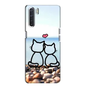 Силіконові Чохли Коханій людині для Oppo A91 (Котейки)