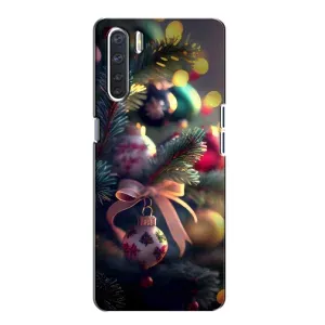 Чохли на Новий Рік Oppo A91 (Гарна ялинка)