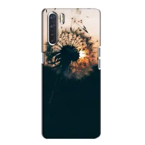 Силіконовий Чохол з кульбабками на Oppo A91 (Гарна кульбабка)