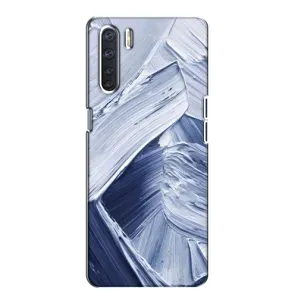 Чехлы со смыслом для Oppo A91 (Краски мазки)