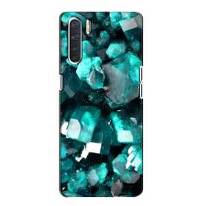 Чехол (Дорого -богато) на Oppo A91 (Кристалы)