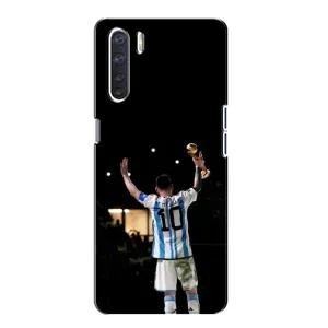 Чохли Лео Мессі Аргентина для Oppo A91 (Лео Чемпіон)