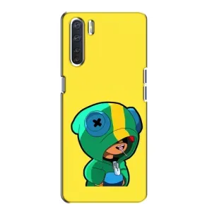 Чохол Бравл Старс для Oppo A91 (Леон (LEON))