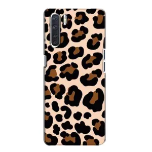 Чехол с леопардовым принтом на Oppo A91 (Леопардовый принт)