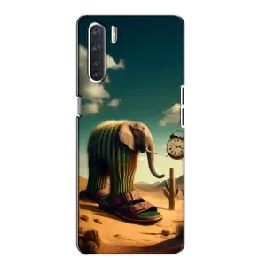 Чехол с мемами тралалело тралала для Oppo A91 (Лирили ларила)