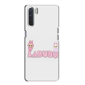 Чехол с рисунком «Логотип Лабубу» для OPPO A91