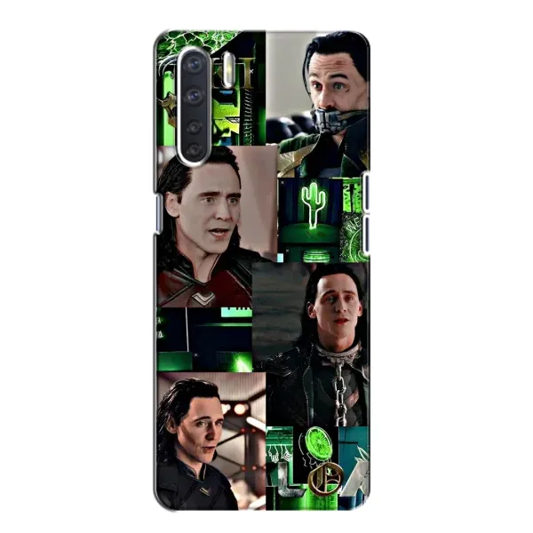 Чехол с рисунком «Локи» для OPPO A91