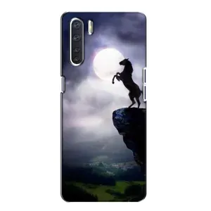 Чохли з зображенням різних тварин на Oppo A91 (Кінь)