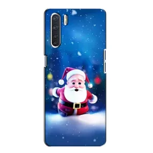 Чохли на Новий Рік Oppo A91 (Маленький Дід Мороз)