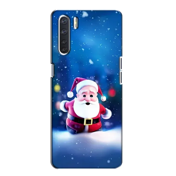 Чехол с рисунком «Маленький Дед Мороз» для OPPO A91