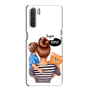 Чехлы для МАМЫ на Oppo A91 (Мама и сын)