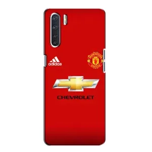 Силіконові Чохли з принтом Футбол на Oppo A91 (Man United)