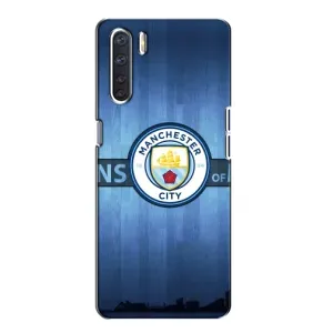 Силіконові Чохли з принтом Футбол на Oppo A91 (ManCity)