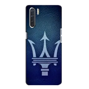 Чохли з тематикою "Круті машини" на Oppo A91 (Лого Maserati)