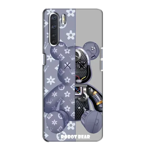 Чехол с рисунком «Медведь Louis Vuitton» для OPPO A91