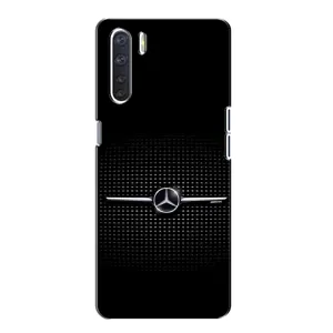 Силіконовий бампер з картинкою машини на Oppo A91 (Mercedes)