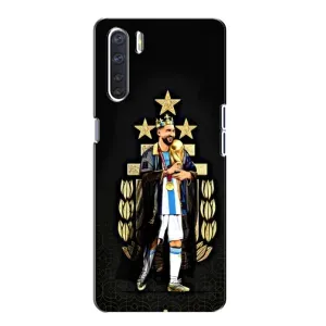 Чохли Лео Мессі Аргентина для Oppo A91 (Мессі король)