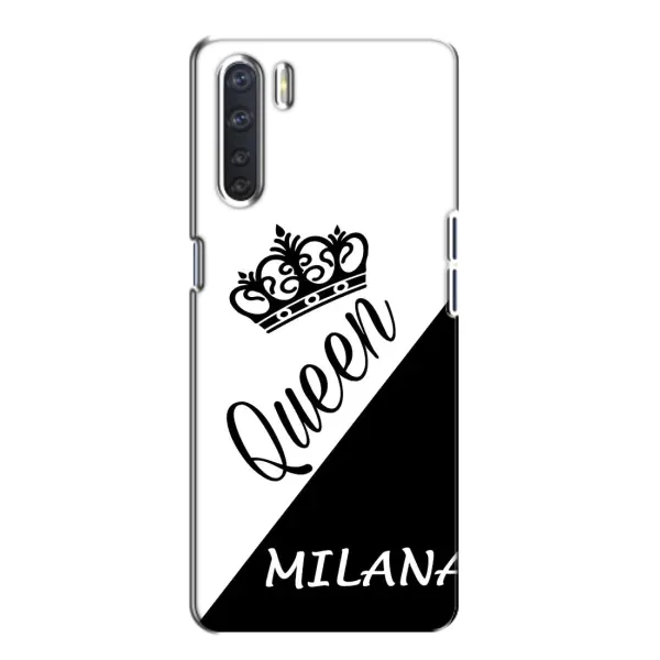 Чехол с рисунком «MILANA» для OPPO A91