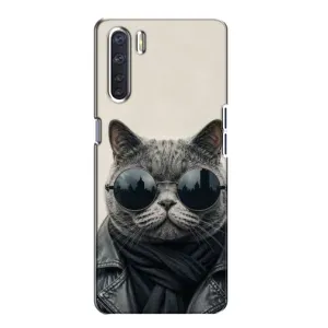 Чохол на тематику: Коти для OPPO A91 (Модний кіт)