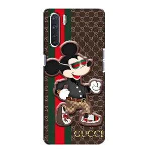 Чехлы Бренд GUCCI для Oppo A91 (Маус Гуччи)