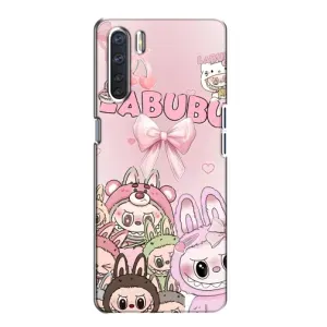 Чехол с рисунком «Монстры Лабубу» для OPPO A91