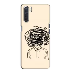 Чехлы со смыслом для Oppo A91 (Мысли)