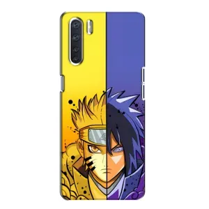 Купить Чохли на телефон з принтом Anime для Oppo A91 (Naruto Vs Sasuke)