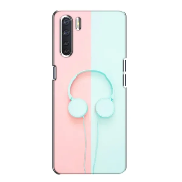 Чехол с рисунком «Наушники» для OPPO A91 Чехол с рисунком «Наушники» для OPPO A91