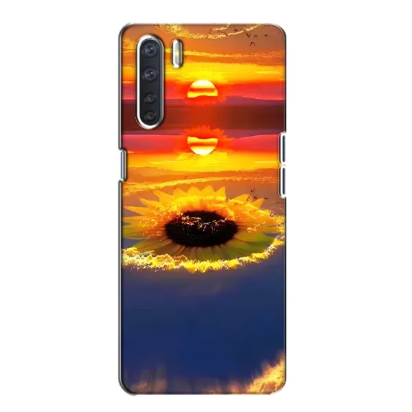 Чехол с рисунком «Небо подсолнух» для OPPO A91 Чехол с рисунком «Небо подсолнух» для OPPO A91