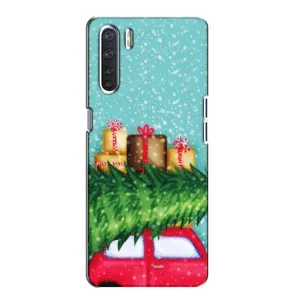 Чохол новорічна ялинка на Oppo A91 (Новорічний настрій)